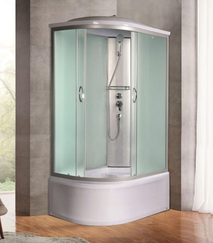 Душевая кабина River NARA 10000006210 110х80 асимметричная с крышей ориентация правая