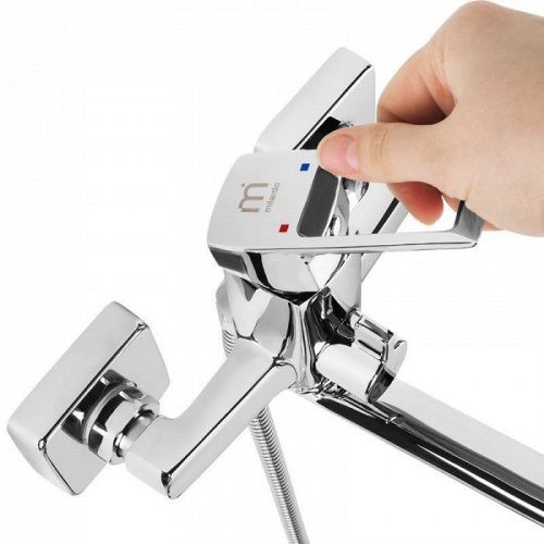 Смеситель для ванны Milardo Atlantic ATLSBLCM10 настенный хром - фото 2