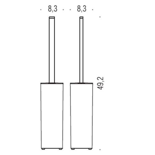 Ершик Colombo Basic B3706.CR - фото 2