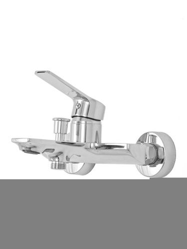 Душевой гарнитур Orange Flat M12-611cr настенный хром - фото 4