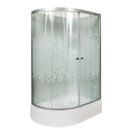Душевая кабина AvaCan L720RNGM 120х80 асимметричная без крыши ориентация правая - фото 2