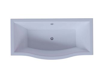 Ванна акриловая Aquatek Гелиос GEL180-0000067 180х90 пристенная прямоугольная с каркасом без ручек