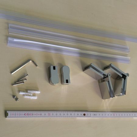 Шторка на ванну Teymi Anni T00276 80х140 стекло прозрачное профиль хром ориентация универсальная