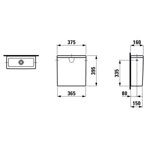 Бачок для унитаза Laufen New Classic 8.2885.2.000.872.1 - фото 2