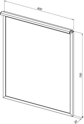 Зеркало с подсветкой Allen Brau Priority 1.31013.60 60х80 подвесное - фото 5