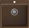Кухонная мойка Granfest Level LV-510 терракот 50х50 цвет коричневый поверхность матовая