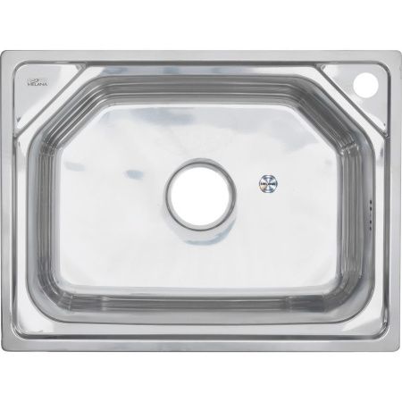Кухонная мойка Melana 041 t (*10) 60х45 цвет хром поверхность полированная