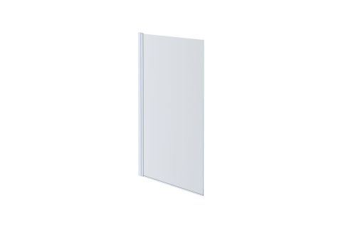 Душевая шторка на ванну Aquatek ДЕЛЬТА AQ DEL SBA 08015CH 80х150 стекло прозрачное профиль хром ориентация универсальная