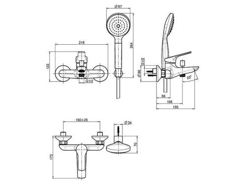Сифон Fima Carlo Frattini F406NS - фото 2