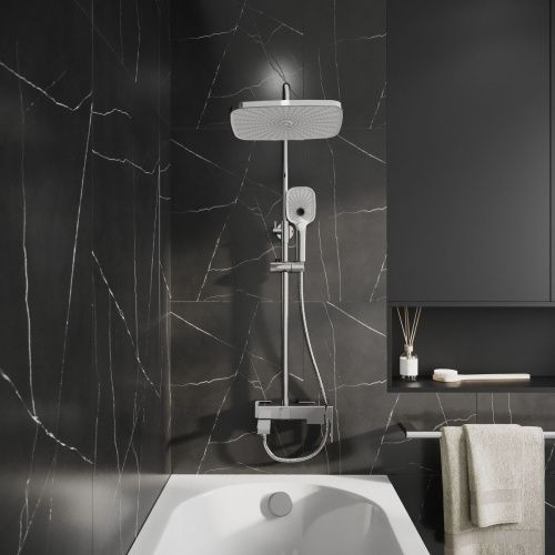 Душевая стойка Grossman Pragma 500.K35.03.100 настенная цвет хром - фото 4