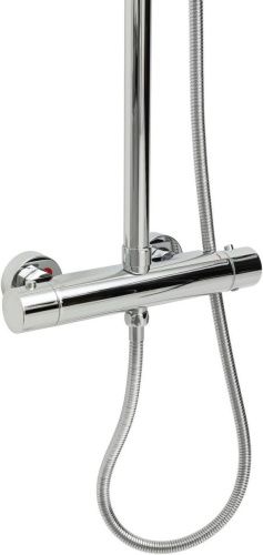 Душевая стойка Allen Brau Eclipse 5.E1A11-00 настенная цвет хром с термостатом - фото 3