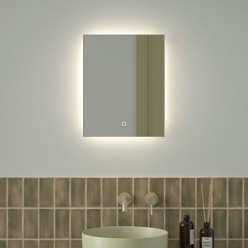 Зеркало с подсветкой Defesto GLOW DF 2501S 40х50 подвесное - фото 3