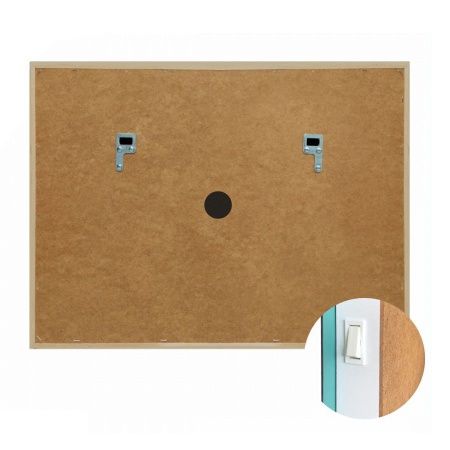 Зеркало с подсветкой Maretti Aria AR147050P16EL 70х50 подвесное