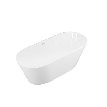 Ванна акриловая Grossman Forta GR-1503 170х75 отдельностоящая овальная с каркасом