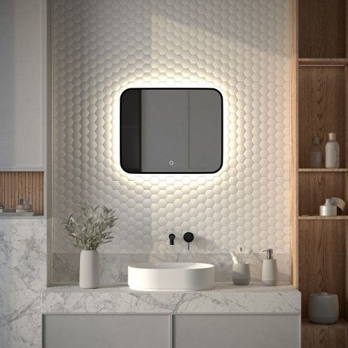 Зеркало с подсветкой Defesto AURA DF 2963SH 60х50 подвесное - фото 3