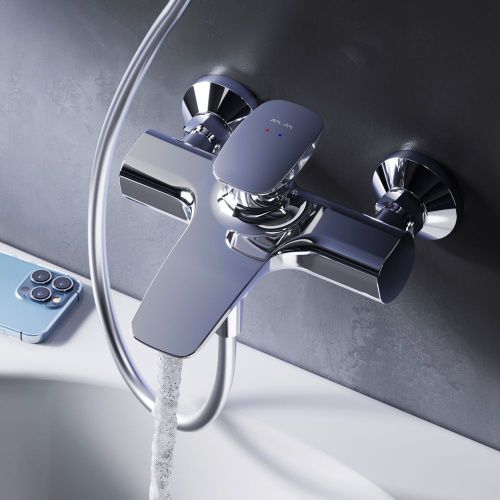 Смеситель для ванны и душа Am.Pm Spirit V2.0 F70A10000 настенный хром - фото 3