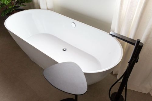 Ванна из литьевго мрамора Эстет Майами ФР-00016722 150х75 отдельностоящая овальная - фото 5