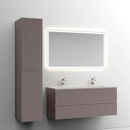 Шкаф-пенал Sancos SNOB T PSNT35SM 40х170 подвесной цвет бежевый - фото 5