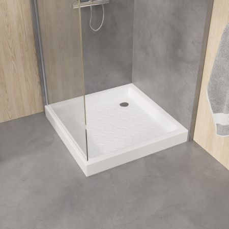 Душевой поддон керамический RGW CER 19170188-01 80х80 белый