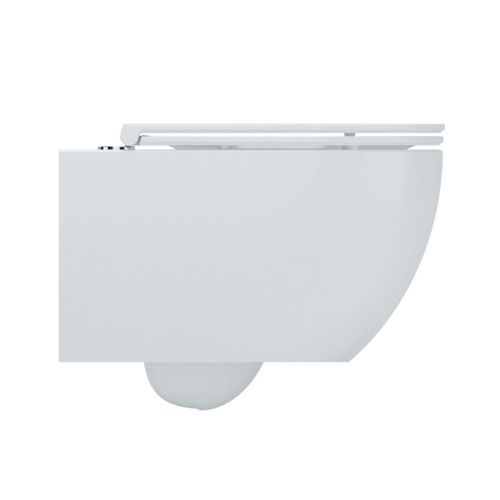 Унитаз подвесной Art&Max Bari AM823-V/SC белый с сиденьем микролифт смыв торнадо - фото 3