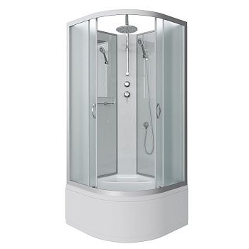 Душевая кабина Niagara Classic 23091424BKT 100х100 четверть круга без крыши ориентация универсальная