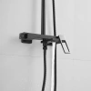 Душевая стойка Shevanik S6836H настенная цвет черный