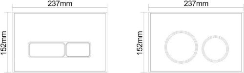 Клавиша смыва механическая Logan AQ AQ-01CR цвет хром - фото 5