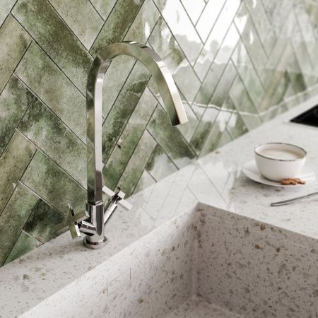 Смеситель для кухни Wasserkraft Weser 7800 7847 на мойку хром