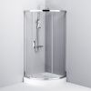 Душевой уголок Am.Pm Like W83G-315-090CT 90х90 стекло прозрачное профиль хром без поддона