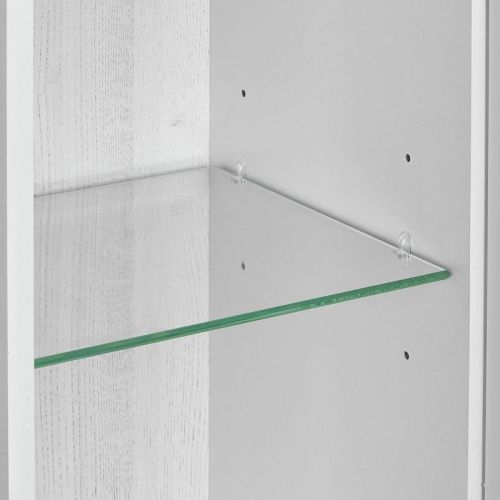 Шкаф Aquaton Сакура 1A220803SKW8R 30х100 подвесной цвет бежевый/белый - фото 3