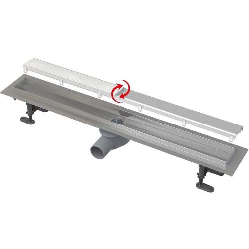 Душевой лоток Alcadrain APZ13-DOUBLE9-650 хром - фото 2