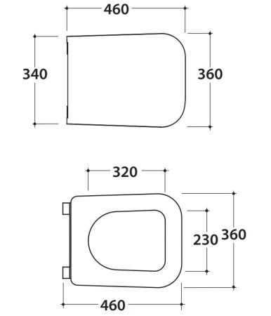Крышка сиденье для унитаза Globo Stone ST020 BI/cr