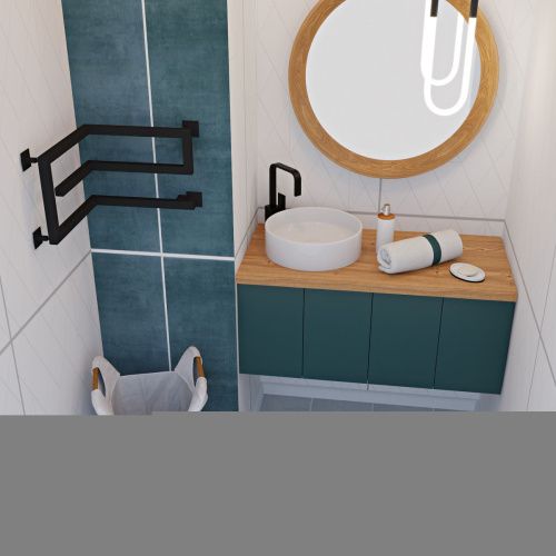 Полотенцесушитель электрический Indigo Korfu DGK30-40-40BRRt 40х30 черный - фото 5