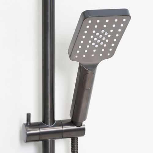 Душевая стойка Wasserkraft Wiese A18401 настенная цвет оружейная сталь - фото 4