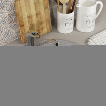 Кухонная мойка Uperwood ECON UPD-405 4910201229 50х50 цвет серый поверхность матовая