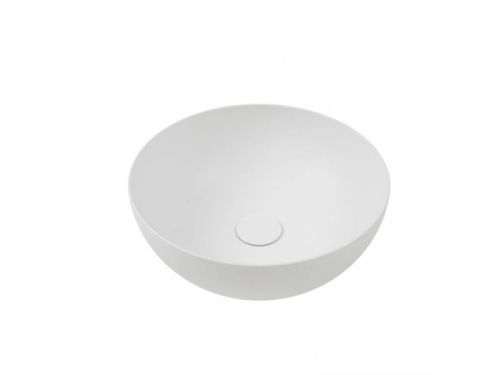 Раковина из сантехнического фаянса Hatria HAPPY HOUR Y1VF01 40х40 накладная цвет белый - фото 2