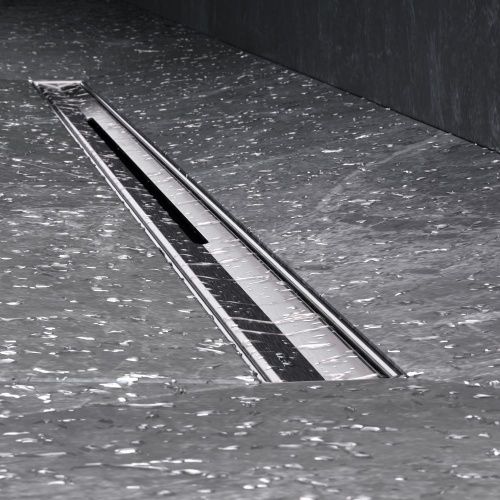 Душевой лоток Am.Pm MasterFlow W01SC-S11-080-05SB 80х10 хром - фото 5