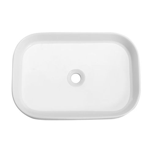 Раковина керамическая Cezares CZR-6451 60х40 накладная цвет белый без отверстий под смеситель - фото 3