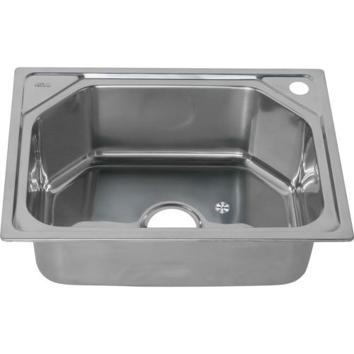 Кухонная мойка Melana 041 t (*10) 60х45 цвет хром поверхность полированная - фото 4