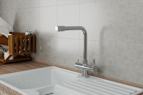 Смеситель для кухни Rush Gozo MS9035-31 на мойку хром - фото 3