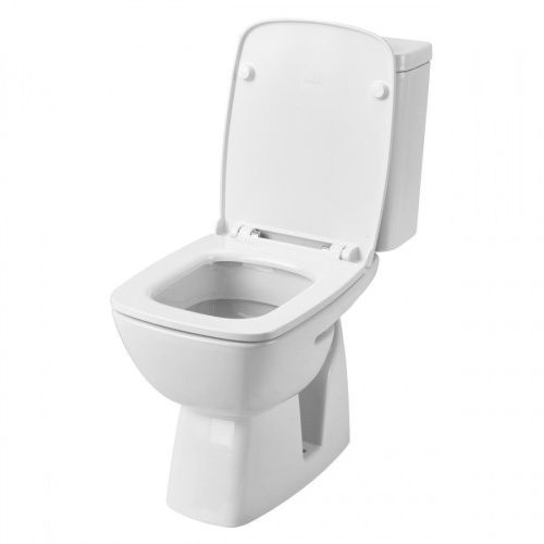 Унитаз-компакт напольный с бачком Santek Нео лайт 1WH302471 белый с сиденьем микролифт каскадный смыв - фото 2
