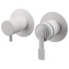 Смеситель для душа Remer Atelier AL93ZPBO встраиваемый в стену белый