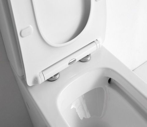 Унитаз-компакт напольный с бачком Iberica Blanca Toledo IB.TLD.121.1B1 белый с сиденьем микролифт безободковый каскадный смыв - фото 4