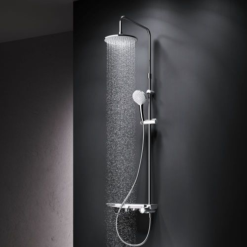 Душевая стойка Am.Pm Gem F0790700 настенная цвет хром - фото 3