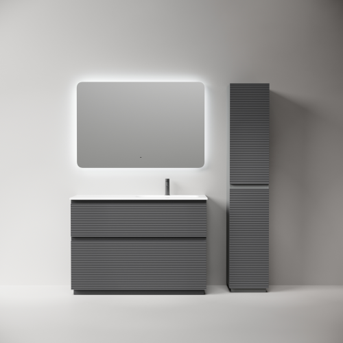 Тумба под раковину Sancos FOLK Floor FL120FRGS 120х40 напольная цвет серый - фото 4