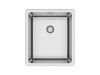 Кухонная мойка Ukinox Techno TEB340.400 -GT10P 40х35 цвет нержавеющая сталь поверхность брашированная