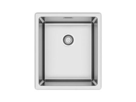 Кухонная мойка Ukinox Techno TEB340.400 -GT10P 40х35 цвет нержавеющая сталь поверхность брашированная