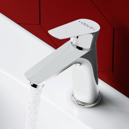 Смеситель Dorff Prime New D40102100 на раковину хром