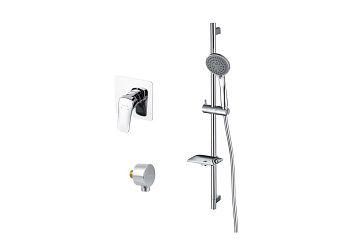 Душевая система Aquatek ВЕГА AQ1076CR встраиваемая в стену цвет хром