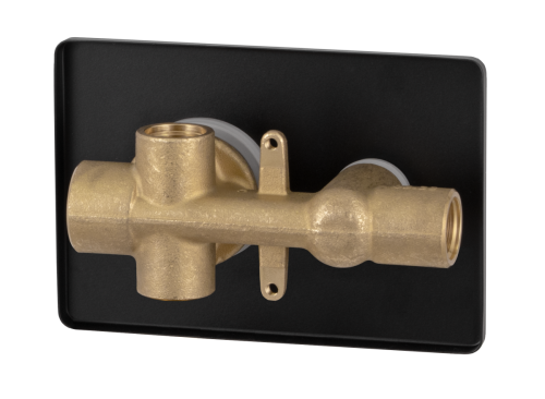 Смеситель для душа Remer Element ET09HRGNO встраиваемый в стену черный - фото 2